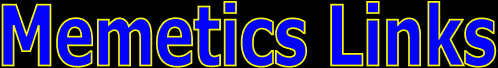 Memetics Links
